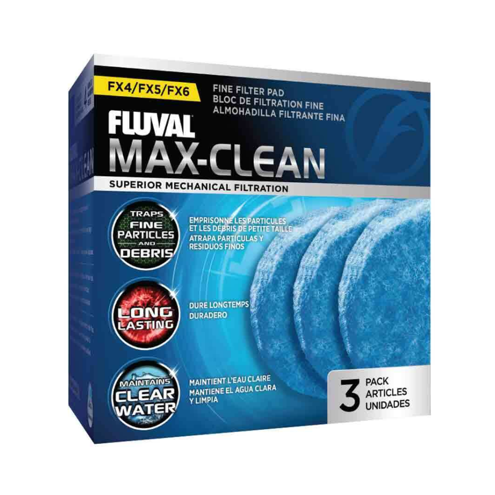 Fluval Fx5/fx6 Medium Fine Polishing Pads 3 Pack